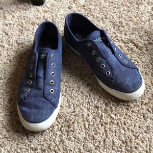 Sperry slip on sneakers